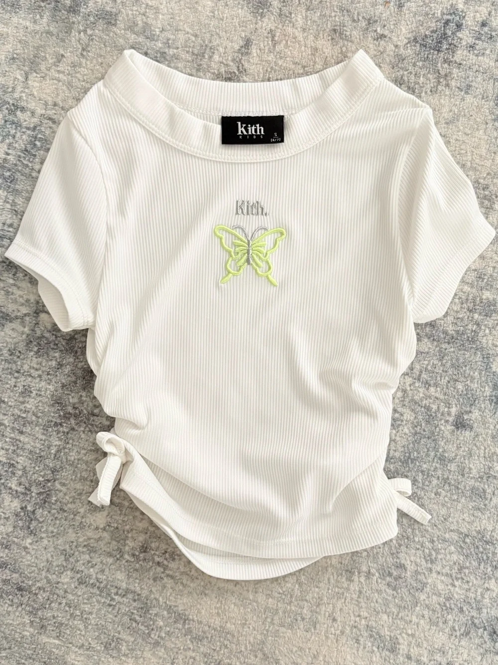 Kith Kids Ruched Rib Tee